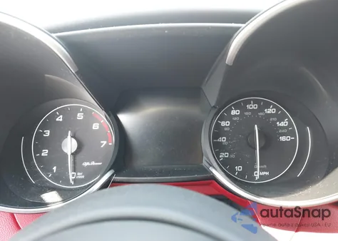 2019 Alfa Romeo Giulia Ti Sport Awd из США, поврежденный, VIN ZARFANBN1K7610471